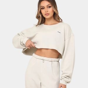 JOAH BROWN long sleeve crop